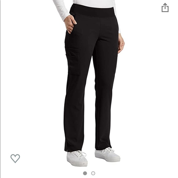 White Cross Marvella Other - Black Yoga Scrub Pants- Set of 2
